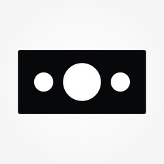 money template Icon vector illustration