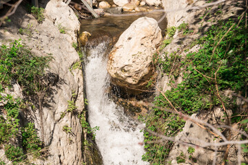 The stream among the rocks