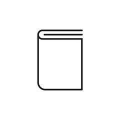 Fototapeta premium book icon vector