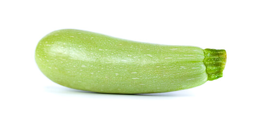 Squash vegetable marrow zucchini isolated on white background