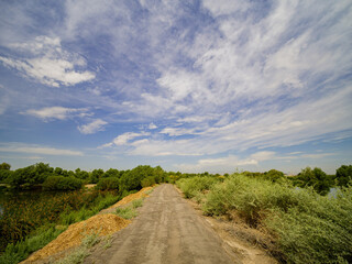 Beautiful landscape in Henderson Bird Viewing Preserve