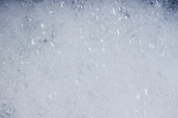 Bubbles made from detergent soft focus