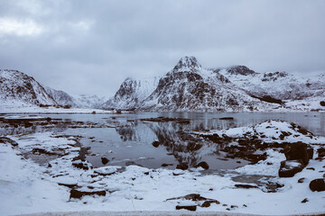 Flakstad Norwegen