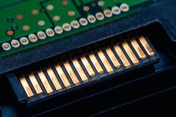 Copper connectors for computer parts