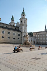 Obraz premium Salzburg after COVID 19