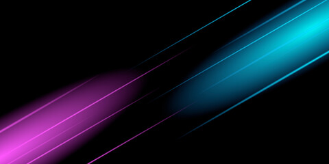 Light e-sport race game presentation background with 3D glow light effect © Salman