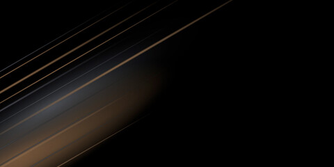 Gold 3D light speed race gaming background