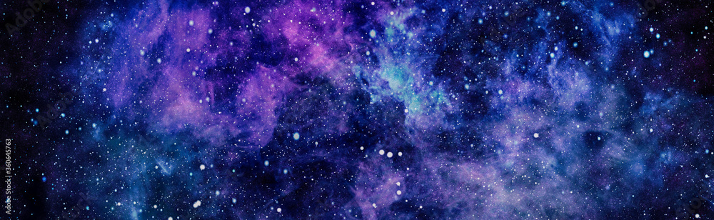 Canvas Prints high quality space background. explosion supernova. bright star nebula. distant galaxy. abstract ima