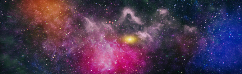 High quality space background. explosion supernova. Bright Star Nebula. Distant galaxy. Abstract...