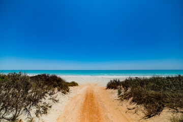 australia beach blue