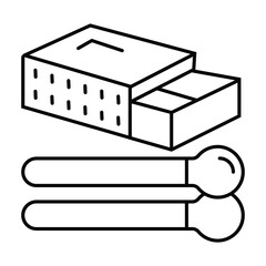 match icon vector illustration photo