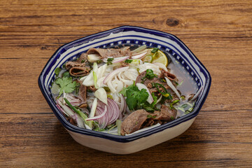 Vietnamese cuisine - Pho Bo soup
