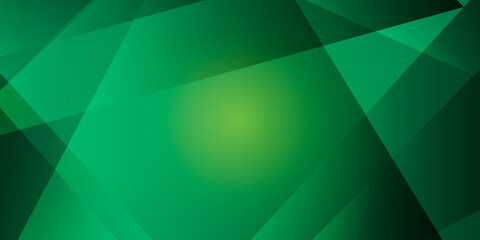 Fototapeta na wymiar Green Background. Tech green stripes on abstract grey grunge corporate header banner. Vector geometric background 