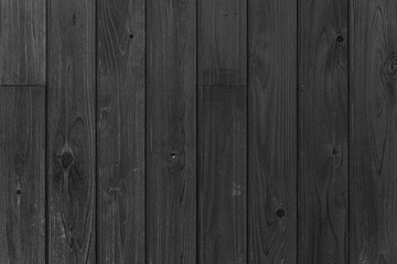 Fototapeta premium Black wood texture background. Abstract dark wood texture on black wall. Aged wood plank texture pattern in dark tone