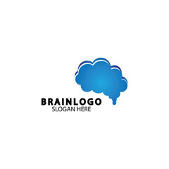  Brain logo designs concept vector, Health Brain Pulse logo, Brain care  logo template vector