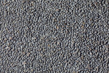 large crushed stone of gray color, texture