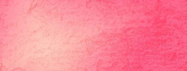 Illustration, design of a banner with texture of a wall in gradient red color, as background and graphic web resource