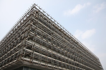 A corner of urban factory building