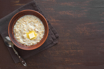 Oatmeal Porridge with Butter