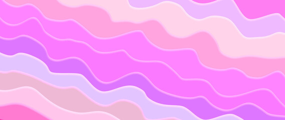 Beautiful pink elegant waves texture