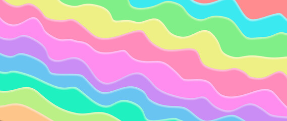 Abstract paper cut layers background