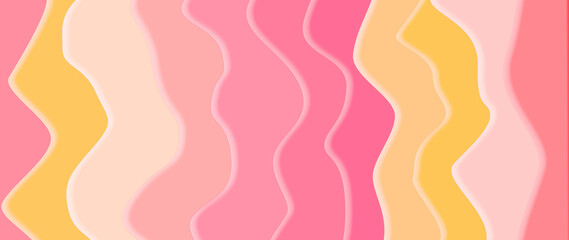 Abstract background with pink layers