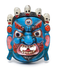 Traditional mask of Mahakala