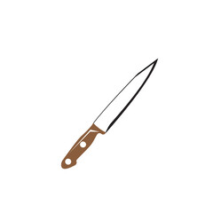 Knife icon. Vector logo illustration