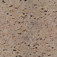 Repeating seamless pattern of an old sand and slag wall