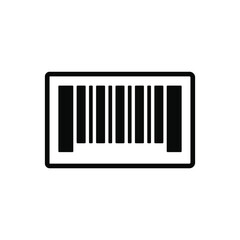 Barcode Icon Vector Logo Template