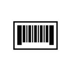 Barcode Icon Vector Logo Template