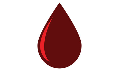 Fototapeta premium blood icon. vector graphics 