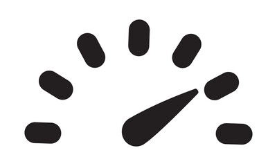 Speed meter icon. vector graphics