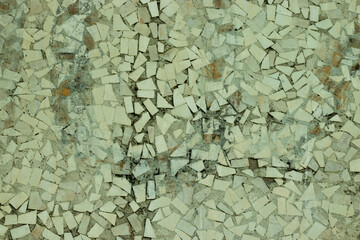 Grey stone texture pattern mosaic background with copy space