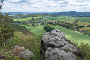 Elbsandsteingebirge in Sachsen (Sächsische Schweiz)
