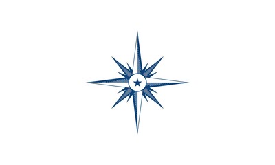 Fototapeta premium compass, ship, ship's, blue, navigation, west, illustration, nautical, abstract, old, orientation, sea, star
