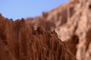 red rocks in the mountains