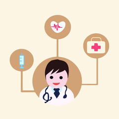 medical doctor in hospital