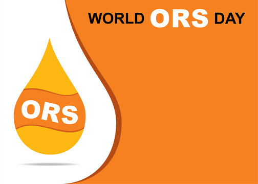 world ORS day poster design