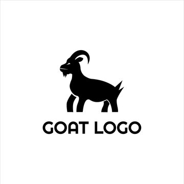 Goat Logo Vector animal design Templates