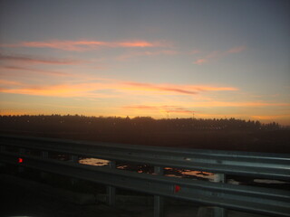 Fototapeta premium Road from Saint-Petersburg to Moscow, Russia (5)