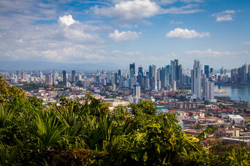 Panama City, Panama is a modern central American City.
