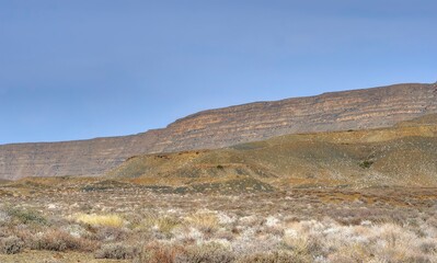 TANKWA KAROO IN A TIME OF DROUGHT.  Tankwa Karoo national park 