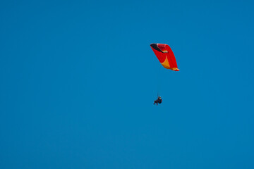 paragliding, parachute, extreme sports, 