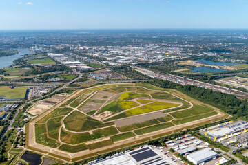 Feldhofe Hafenschlick des Hamburger Hafen