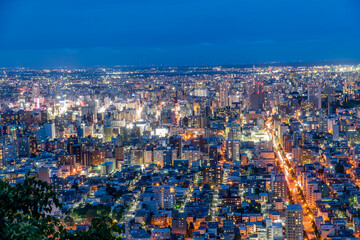 Sapporo Mt.Maruyama City View.Hokkaido Japan
札幌円山夜景、北海道　日本