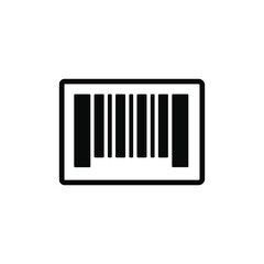 Barcode Icon Vector Logo Template