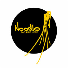 Noodles logo , Food icon Noodles symbol