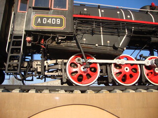 Steam Locomotive, Andzero-Sudzensk, Kemerovo Region, Russia (3)