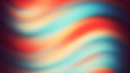 Wavy Background Random Color